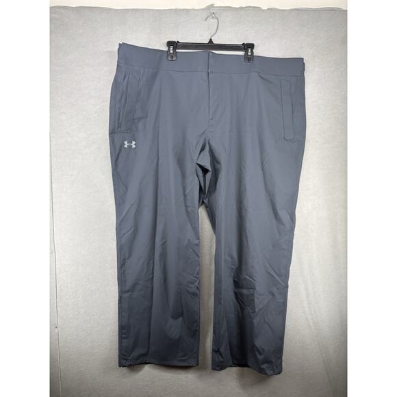 UNDER ARMOUR Storm Proof Rain Pants 4XL Gray $130- UA waterproof & breathable - Picture 1 of 10
